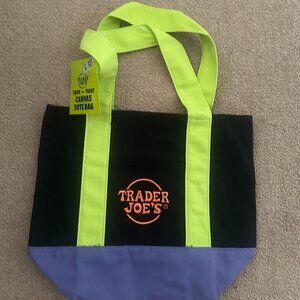 Trader Joe's Mini Canvas Tote - Halloween